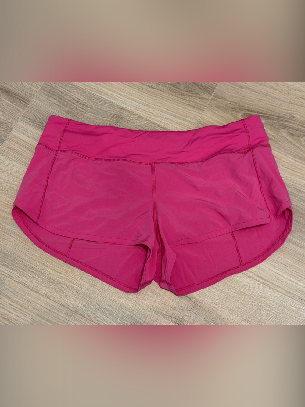 lululemon athletica Hot Pink Running Shorts